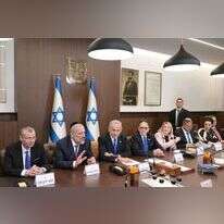 ישיבת הממשלה הראשונה, בשבוע שעבר. | יונתן זינדל, פלאש 90