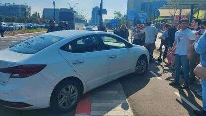 זירת האירוע בבאר שבע הבוקר. | תומר וינר