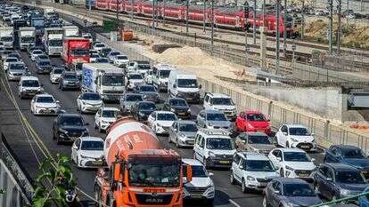 פקקים בנתיבי איילון. הנת"צים הם הפתרון ולא הבעיה. | אבשלום ששוני, פלאש 90