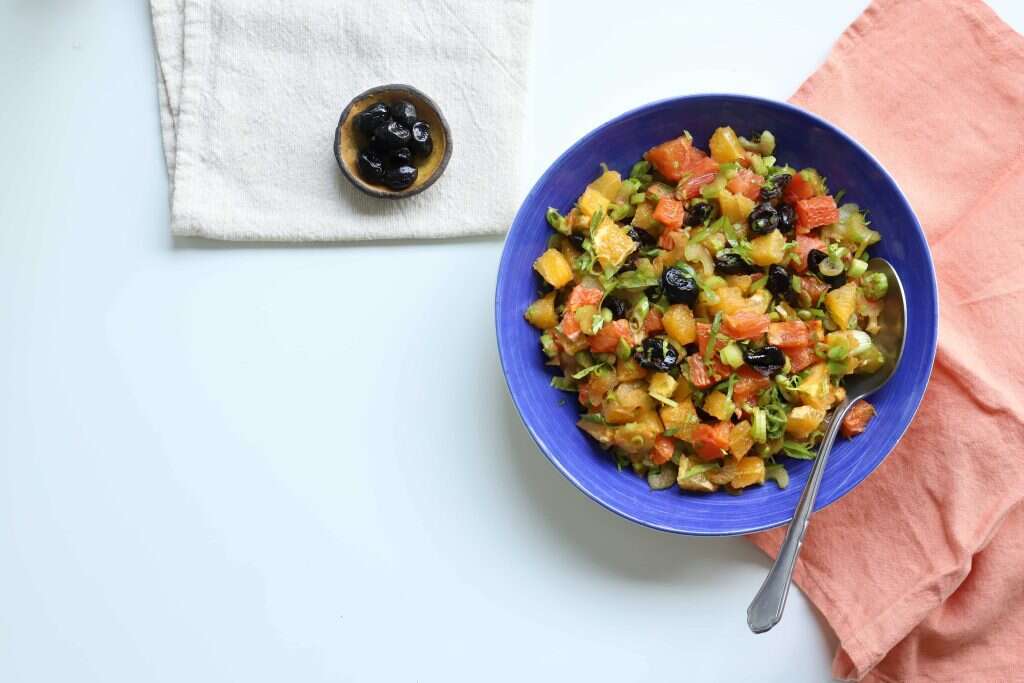 סלט תפוזים מרוקאי. | אפרת ליכטנשטט