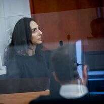 פולינה גובזמן-קריב בבית המשפט. | אוליבייה פיטוסי, פלאש 90