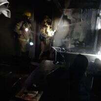 שריפה במשרדי עמותת  "מתנת חיים" בירושלים. | מ.כץ