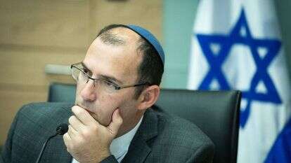 ח"כ שמחה רוטמן. | יונתן זינדל - פלאש 90