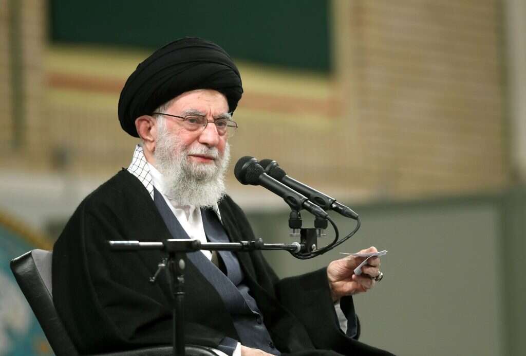 המנהיג העליון של איראן, עלי ח'אמנאי. | EPA