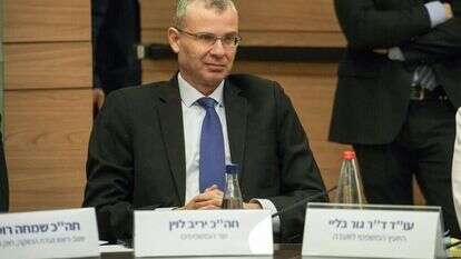 שר המשפטים לוין בוועדת החוקה, בדיון על הרפורמה המשפטית. | דני שם טוב, דוברות הכנסת