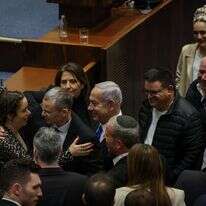 מאי גולן אחרי השבעתה לשרה. | דני מושקוביץ, דוברות הכנסת