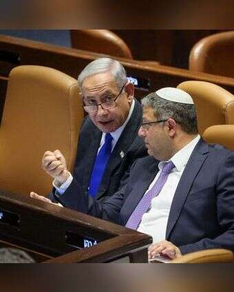 רה"מ נתניהו והשר בן גביר. | נועם מושקוביץ, דוברות הכנסת