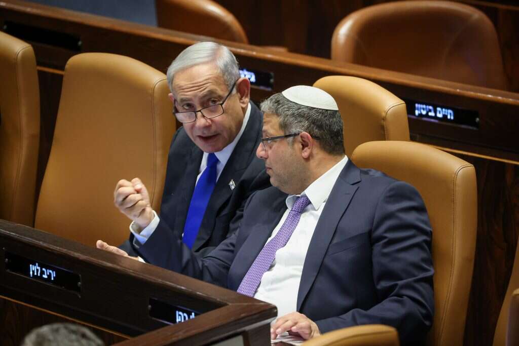 רה"מ נתניהו והשר בן גביר. | נועם מושקוביץ, דוברות הכנסת