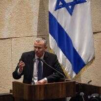 יריב לוין במליאת הכנסת. | דני שם טוב, דוברות הכנסת