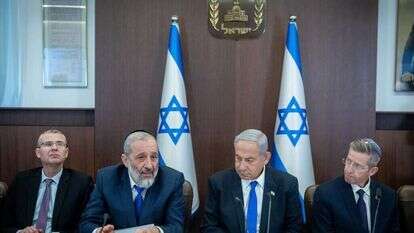 דרעי בישיבת הממשלה בתחילת השבוע. | יונתן זינדל/פלאש90