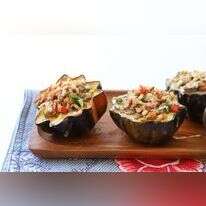 דלעת ערמונים במילוי עדשים. | אפרת ליכטנשטט