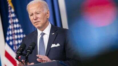 נשיא ארה"ב ג'ו ביידן. | אי.פי.איי