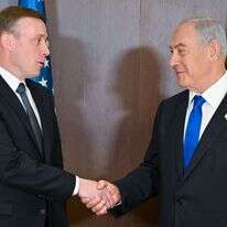 נתניהו וסאליבן. | קובי גדעון, לע"מ