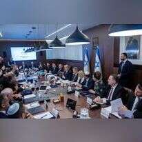 ישיבת הממשלה בשבוע שעבר. | יונתן זינדל, פלאש90