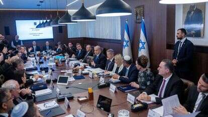 ישיבת הממשלה בשבוע שעבר. | יונתן זינדל, פלאש90