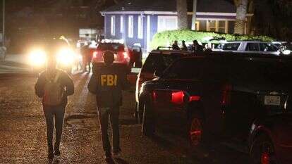 זירת הרצח. | AFP