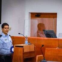 יואב תלם בבית המשפט. | אוליבייה פיטוסי, פלאש 90