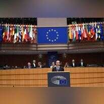 הנשיא הרצוג באיחוד האירופי. | חיים צח, לע"מ