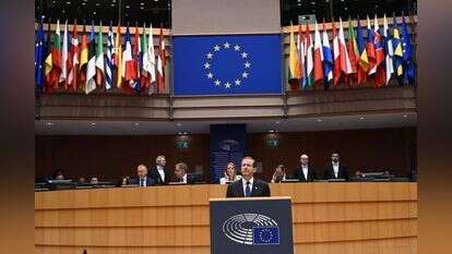 הנשיא הרצוג באיחוד האירופי. | חיים צח, לע"מ