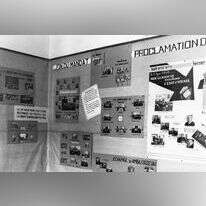 תערוכות בקזבלנקה ובפאס, 1950; הארכיון הציוני המרכזי