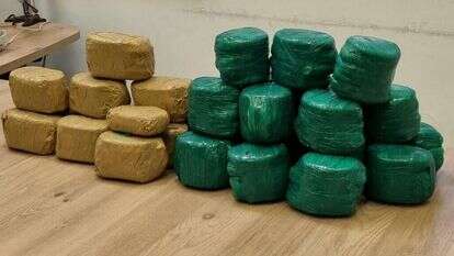 הסמים שנתפסו. | דובר צה"ל