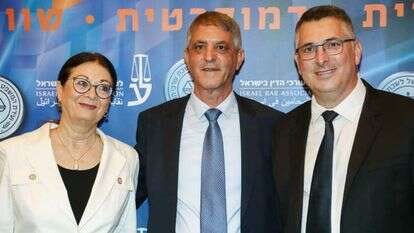 גדעון סער, אבי חימי ואסתר חיות. | גדעון מרקוביץ', פלאש 90