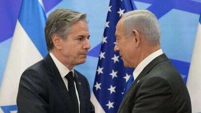 בלינקן ונתניהו, ארכיון. | עמוס בן גרשום לע"מ