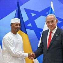 ראש הממשלה בנימין נתניהו ונשיא צ'אד מהמט דבי. | קובי גדעון, לע"מ