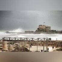 הגן הלאומי קיסריה במראה חורפי. | שרית פלצ'י-מיארה, רשות הטבע והגנים