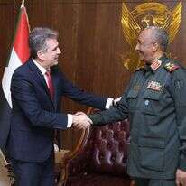 השר אלי כהן בפגישה בסודן. | טוויטר המועצה הריבונית של סודאן השר אלי כהן בפגישה בסודן. | טוויטר המועצה הריבונית של סודאן