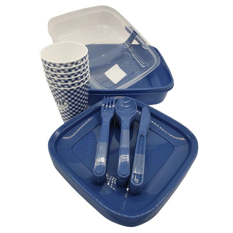 סט פיקניק רב פעמי. מחיר: 99 ש"ח. | desert snow. להשיג בריקושט