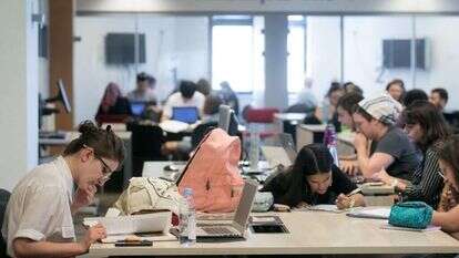 סטודנטים באוניברסיטה. למצולמים אין קשר לכתבה. | מרים אלסטר, פלאש 90