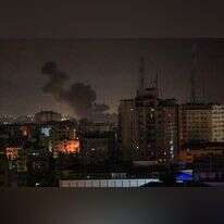 תקיפת צה"ל בעזה, הלילה. | אתייה מוחמד, פלאש 90