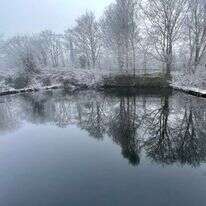 אגם במחוז לנקשייר, צפון אנגליה