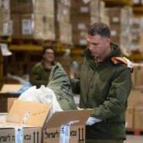 משלחת הסיוע "ענפי זית". | דובר צה"ל