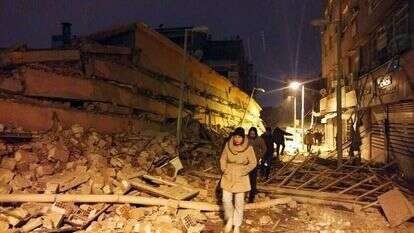 רעידת אדמה בטורקיה. | AP