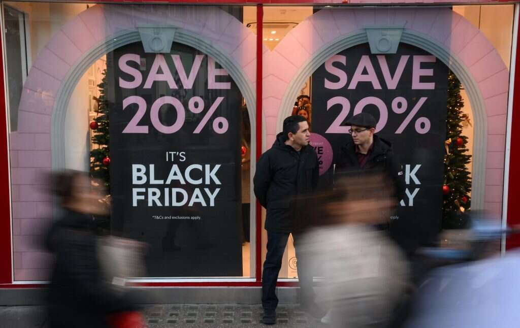 בלאק פריידי. | AFP