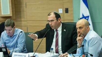 שמחה רוטמן בוועדת חוקה. | יונתן זינדל, פלאש 90