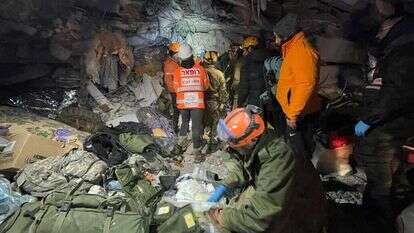 פעילות משלחת החילוץ "ענפי זית" בטורקיה. | דובר צה"ל