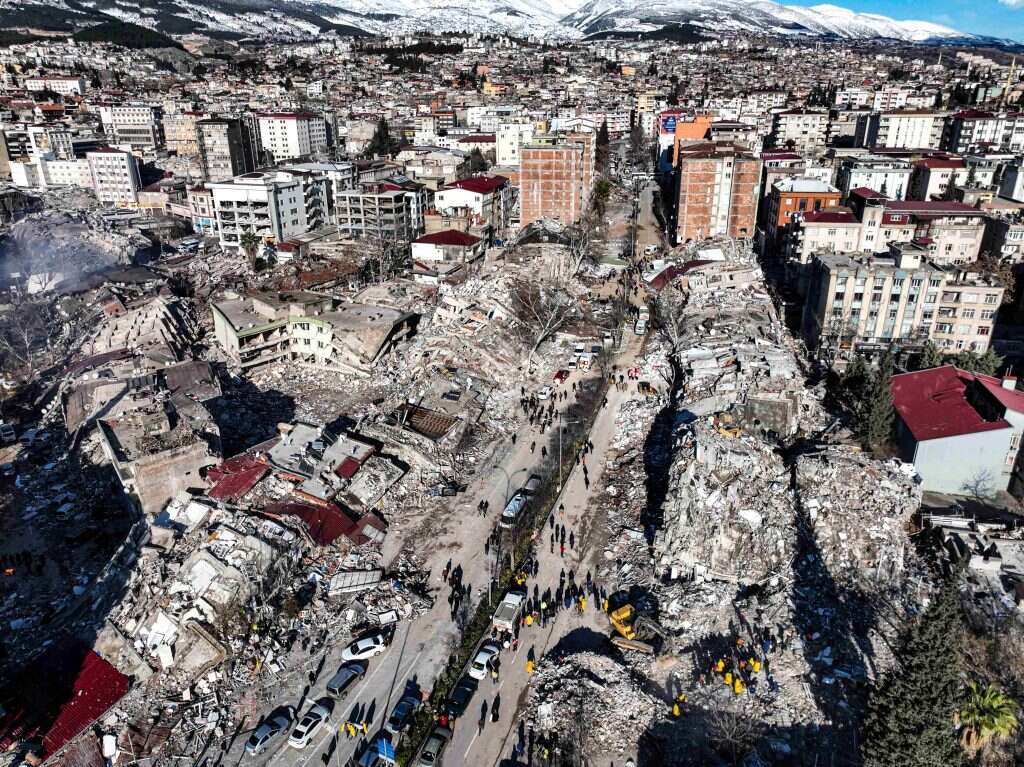 ההרס בטורקיה. | גטי אימג'ס