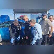 מפכ"ל המשטרה בזירת הפיגוע ברמות ביום שישי שעבר. | דוברות המשטרה