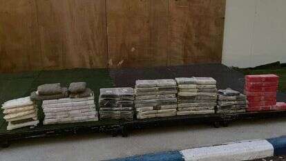 הסמים שהוחרמו. | דובר צה"ל