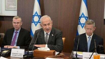 נתניהו בישיבת הממשלה. | עמוס בן גרשם לע"מ