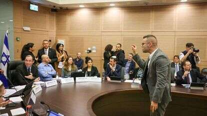 ח"כ הרצנו להב מנסה לפוצץ את דיוני ועדת חוקה. | נועם מושקוביץ, דוברות הכנסת