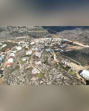 גבעת הראל מהאוויר. | דוברות בנימין