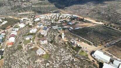גבעת הראל מהאוויר. | דוברות בנימין