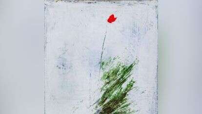 סאלח אלקרא, "עפים ברוח", 2022. מתוך התערוכה "זכרונות טובים" שהוצגה בגלריה דואק בירושלים. | באדיבות האמן