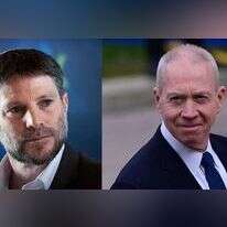 גלנט וסמוטריץ'. צילומים: תומר נאמבורג ושריה הרוש - פלאש 90