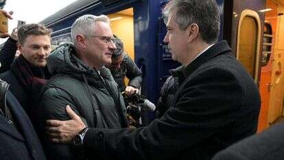 אלי כהן בקייב. | שלומי אמסלם/לע״מ, משרד החוץ