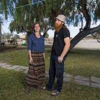 "אנחנו כאן". עופר ושיר בן־חיים. | לירון מולדובן